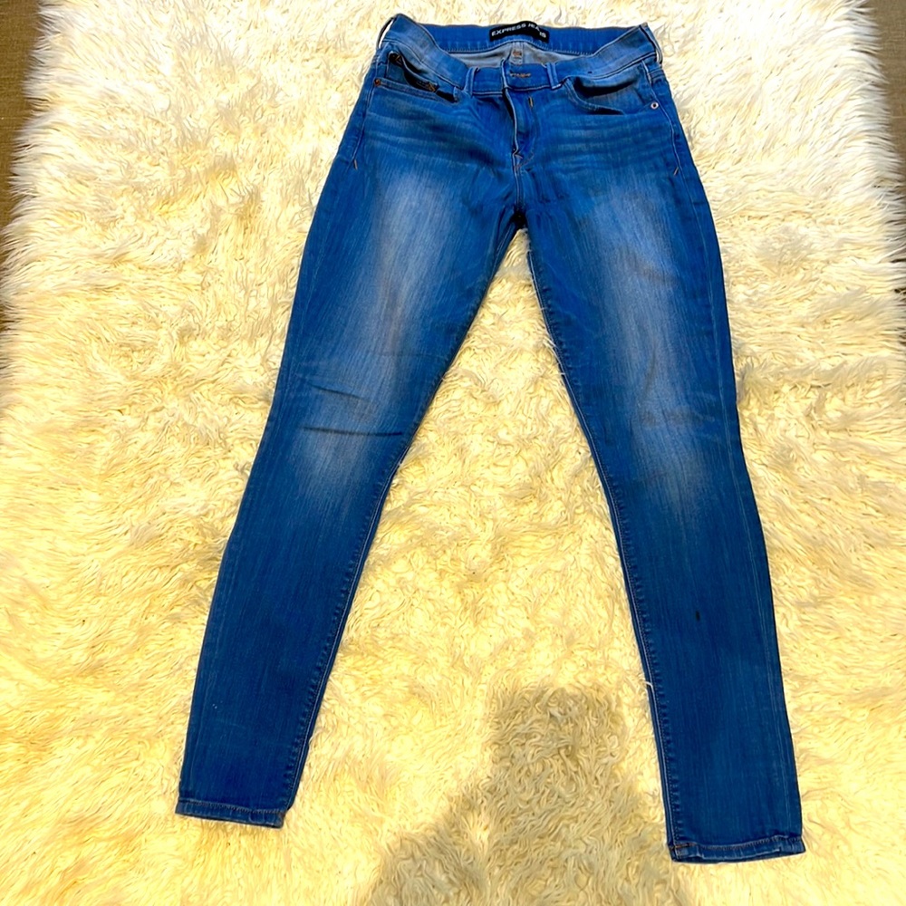 express jeans size 8 - legging MIA- midrise